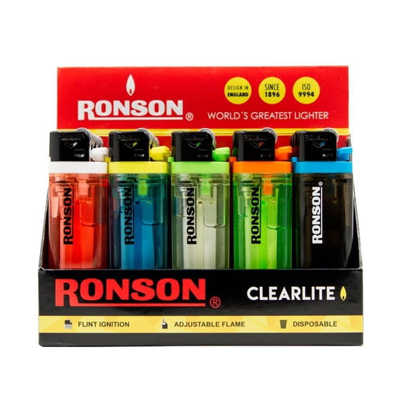 ENCENDEDOR TRANSPARENTE 20UN RONSON