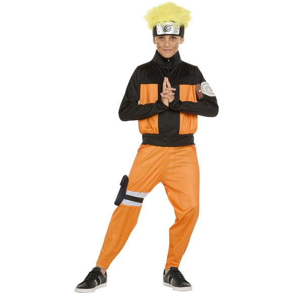 Disfraz de Naruto para niños de InSpirit Designs, multicolor, talla XL