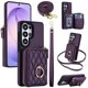 thumbnail image 1 of Para Samsung Galaxy S26 Ultra 5G Funda Tipo Billetera con Bloqueo RFID, Cubierta Abatible Magnética, Múltiples Ranuras para Tarjetas, Bolsillo con Cierre, con Soporte de Anillo Giratorio de 360 °,, 1 of 9