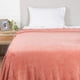 thumbnail image 1 of Frazada Flannel Embossed 1 5 P Palo Rosa, 1 of 3