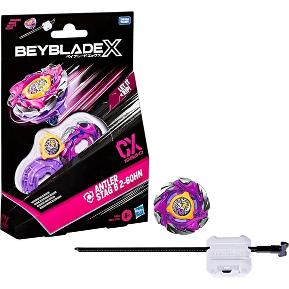 Beyblade X Takara Antler Stag B260HN CX Starter Pack