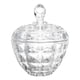 thumbnail image 1 of Bombonera Azucarero Caramelera Decorativa Vidrio Elegante Transparente, 1 of 2