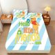 thumbnail image 1 of Cartoon Winnie The Pooh Fitted Sheet 3D printing Anime Bed Winnie Pooh Bed Sheet and Pillowcase for Kids and adults Bed Sheets, 1 of 5