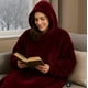 thumbnail image 3 of Poleron Frazada Polar Manta Felpa Con Capucha Mujer Hombres Polerones Unisex, 3 of 4