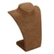thumbnail image 1 of Collar Colgante Pantalla Busto Maniquí Joyería Soporte para exhibición Soporte Marrón L, 1 of 5
