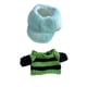 thumbnail image 1 of Ropa De Muñeca De 17 Cm, Accesorios Decorativos Para Fotos, Ropa De Muñeca Suave De Moda, Sombrero Verde, 1 of 3