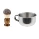 thumbnail image 5 of 2 Piezas Hombres Barbero Barba Aseo Bigote Afeitado Cepillo Taza Taza Taza Conjunto, 5 of 5