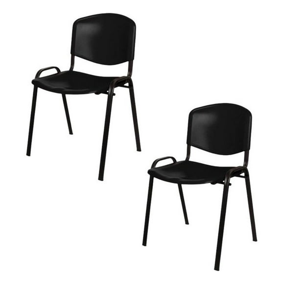 Pack 2 Sillas Visita Iso Cacino Recepción