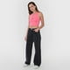 thumbnail image 4 of Peto Mujer Cut Out Frontal Sin Mangas Fucsia Corona, 4 of 5