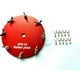 thumbnail image 1 of Placa Radial GOOZEEZOO JPC12 Aluminio 11cm para Antena HF, 1 of 3