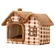 thumbnail image 4 of Casa De Perro Para Interiores, Cama Para Gatos, Para Gatitos, Cachorros, Gatos, Perrera Plegable Para Dormir, 4 of 5