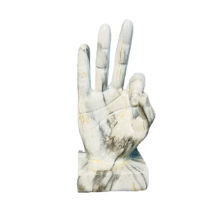 Bothyi - Estatua De Gesto Para Decoración Del Hogar, Escultura De Gesto Para Pasillo, Cafetería, Decoración Del Hogar, Mármol, Ok