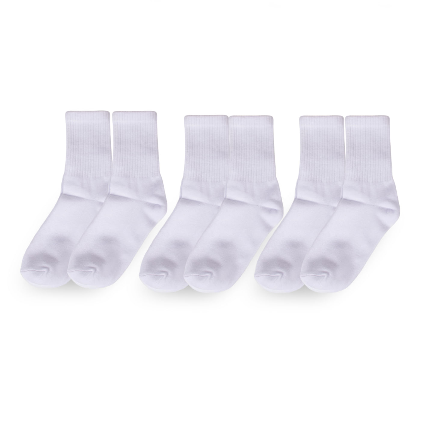 Calcetines Unisex Blanco Pillin
