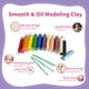 thumbnail image 2 of Set De Plastilina De 12 Colores A Base De Aceite 600 G, 2 of 9