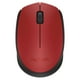 thumbnail image 1 of Mouse Inalámbrico Logitech M170 Rojo Y Negro, 1 of 4