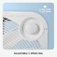 thumbnail image 5 of Ventilador Eléctrico Hurricane Paquete de 2 Unidades 20" 3 Velocidades 2400 CFM Blanco, 5 of 9