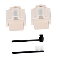 Magideal - 2X Pin Del Reproductor De Discos Atn3600L, Pin De Plato Giratorio Profesional Ligero Profesional Fácil De Instalar Con 2 Accesorios De Cepillo De