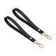 thumbnail image 1 of Uxcell Llavero de Cuero PU, 2 Paquetes de Soporte para Llaves con Correa y Anillo de Llave de Metal Dorado para Cartera Monedero, Negro, 1 of 6