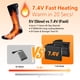 thumbnail image 2 of Medias Calefactables Hyliaty 7.4V Calentamiento Rápido Control por APP, 2 of 7