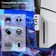thumbnail image 3 of Hub AARONMEI para PS5 Slim 4 Puertos USB + 1 Puerto Tipo C Blanco, 3 of 3