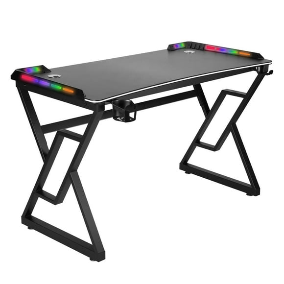 Escritorio Gamer Mesa Gamer Profesional X-rgb 120 Cms Con Luces