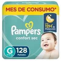 Pañales Desechables Pampers Confort Sec Talla G