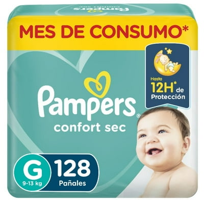 Pañales Desechables Pampers Confort Sec Talla G