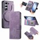 thumbnail image 1 of Funda Billetera Magnética para Samsung Galaxy Z Fold 6 Soporte Tarjetas Desmontable Morado, 1 of 6