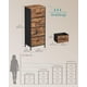 thumbnail image 5 of Cómoda SONGMICS LGS314B02S con 4 Cajones Acero MDF Marrón Rústico, 5 of 6