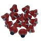 thumbnail image 2 of 14 Uds. Accesorios Para Zapatos De Pista, Tachuelas Para Botas De Fútbol De 13mm Para Zapatillas Deportivas, Color Rojo, 2 of 5
