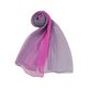 thumbnail image 2 of INSPIRE CHIC Bufanda de Mujer Chiffon Sedosa Color Gradiente Ligera Envoltura Larga Chal Fucsia Gris, 2 of 7