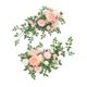 thumbnail image 2 of 2 Piezas De Flores Artificiales De Arco De Boda Decorativas Para Mesa De Ventana Boda Rosa, 2 of 5
