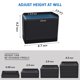 thumbnail image 3 of Alzadores de Muebles ANNKUT 10 cm Negro Pack de 4 (590 kg), 3 of 7