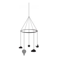 Rienda Libre Graphics - Decomural Cloud Cot Mobile Hot Air Balloon Ws-44151