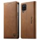 thumbnail image 1 of Funda Billetera de Cuero para [Samsung Galaxy A12], Bloqueo RFID, Tarjetas y Soporte Marrón, 1 of 5
