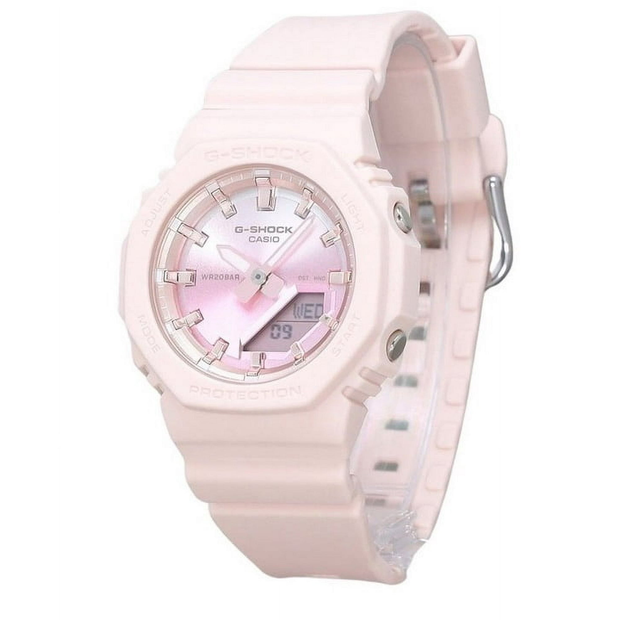 Casio - Reloj G-shock Analog Digital Sunset Glow Series Correa De Resina De Base Biológica Esfera Rosa Cuarzo Gma-p2100sg-4a 200m Para Mujer