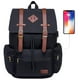 thumbnail image 1 of Mochila Vintage Canvas Para Hombre Y Mujer Negra 35l, 1 of 3