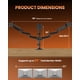 thumbnail image 3 of Soporte triple ajustable para monitores ErGear de 17-32", 3 of 8
