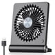 thumbnail image 1 of Ventilador USB Koonie Strong Wind, ultrasilencioso, pequeño escritorio negro, 1 of 6