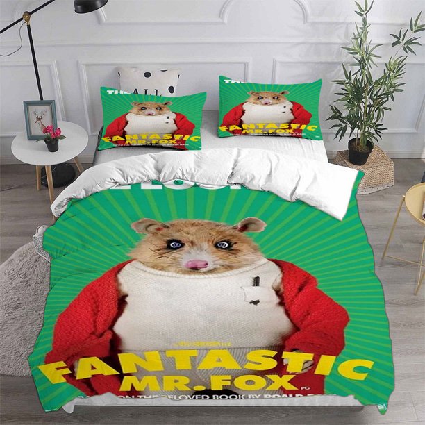 Fantastic Mr. Fox (2009) Bedding Sets Bed Cover Comforter Duvet Cover Pillow Case 2-3 Pieces Sets Teenagers Children's Gifts
