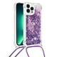 thumbnail image 1 of Funda FOXDOCK para iPhone 14 Pro Max con Cuerda Ajustable, Brillo Líquido, Protección Antigolpes y Lente – Ideal para Regalo, 1 of 6