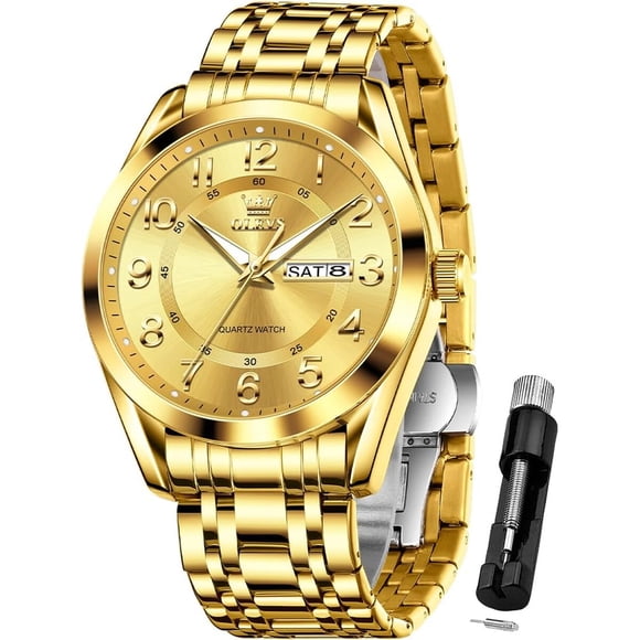 Reloj OLEVS para Hombre Cuarzo 30M Doble Calendario