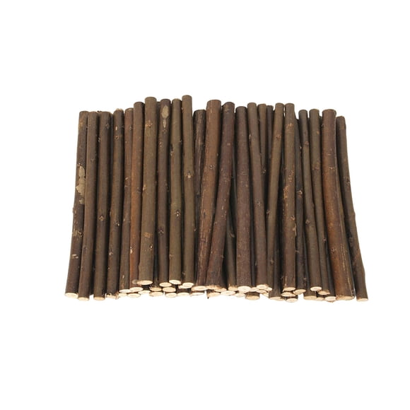 50 ramitas de madera, ramitas artesanales para proyectos de adornos, rellenos de jarrones, ramas de árbol, accesorios para fotos, para decoración de dormitorio, hogar, boda, 20 centímetros