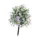 thumbnail image 2 of Bola De Flores Violetas Artificiales, Arbusto De Vegetación Artificial, Plantas Falsas Para Jardín, Color Blanco, 2 of 5