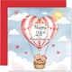 thumbnail image 1 of Tarjeta de felicitación Stuff4 con globo aerostático para el 28 aniversario de Love Bear, 1 of 7