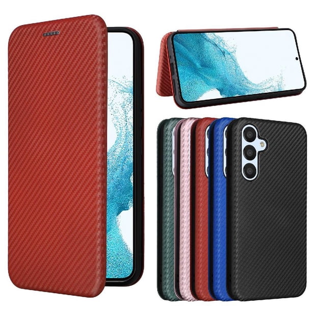 Funda Flip para FOXDOCK Samsung Galaxy A54 5G - Funda magnética de negocios, funda protectora delgada