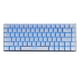thumbnail image 2 of Teclado Para Juegos Teclado Mecánico Con Cable Teclado Retroiluminado 82 Teclas Blanco, 2 of 3