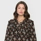 thumbnail image 3 of Blusa Mujer Vuelos Marrón Corona, 3 of 5