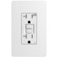 thumbnail image 1 of GFCI Outlet Amico, diseño más delgado de 20 amperios, resistente a la intemperie, 1 of 8