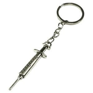 Invencible.Cl⭐⭐⭐⭐⭐ - 𝗟𝗟𝗔𝗩𝗘𝗥𝗢 𝗝𝗘𝗥𝗜𝗡𝗚𝗔 Llavero Metalico Inyectadora Jeringa Ai351